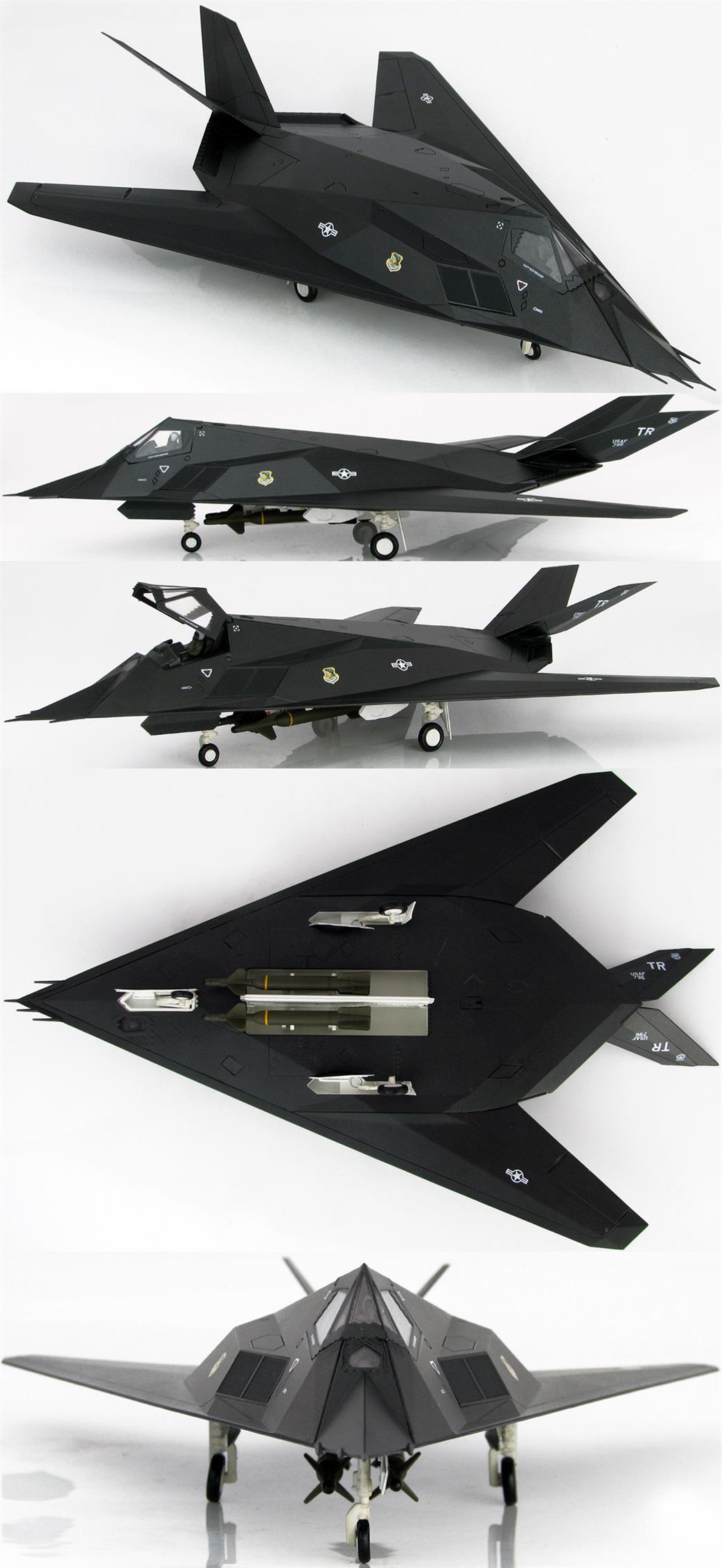 Hobby Master 1/72 HA5801 Lockheed F-117A Nighthawk 81-0796 Fatal Attraction 415th TFS, Desert Storm 1991