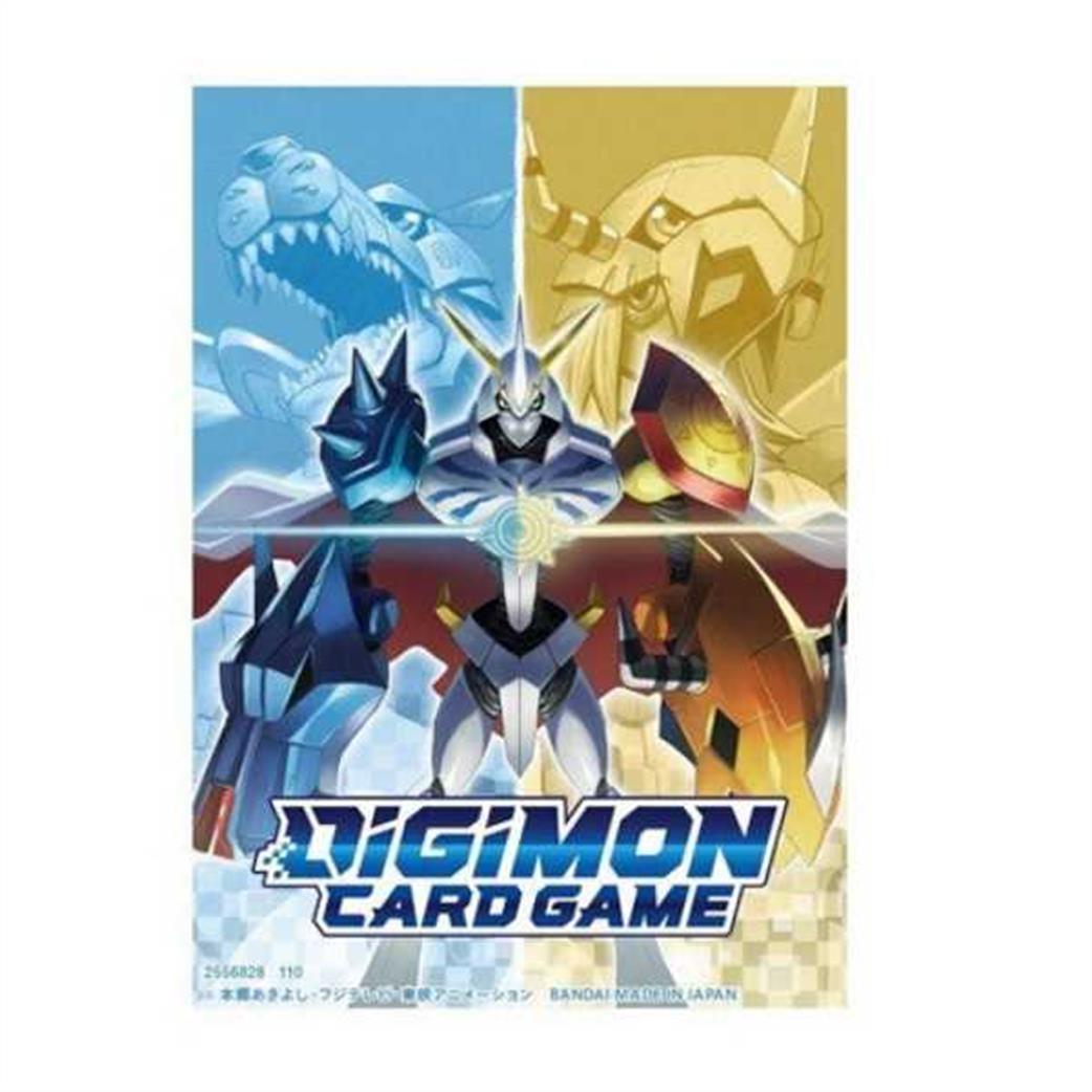 Bandai  751293 60 Digimon Deck Protectors Assorted Version 3