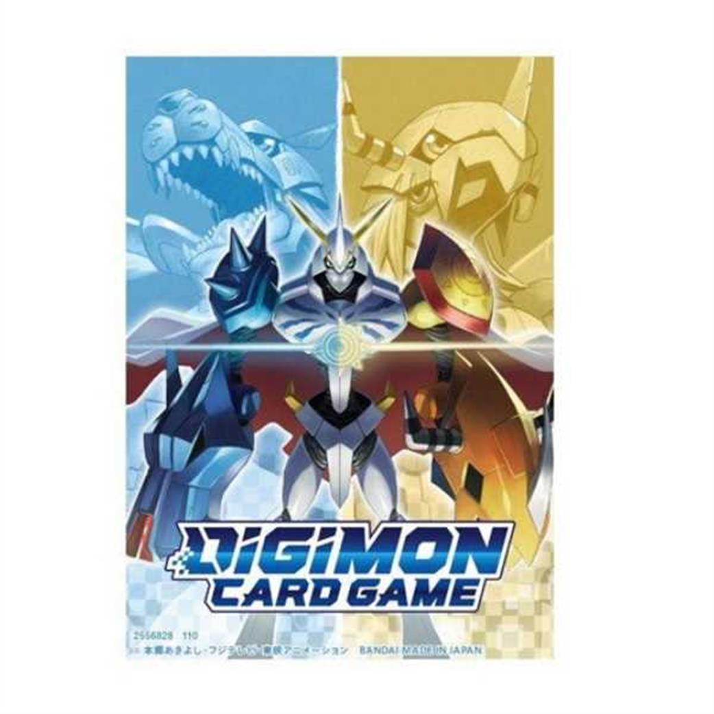 Bandai  751293 60 Digimon Deck Protectors Assorted