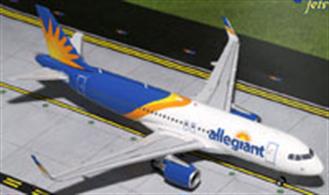 Gemini Jets G2AAY664 Airbus A320-200S Aircraft Allegiant Airlines New Livery