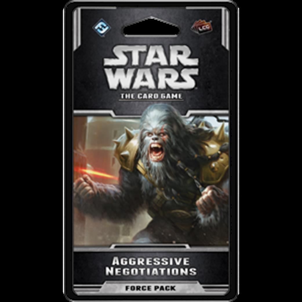 Fantasy Flight Games  SWC38 Aggressive Negotiations Force Pack, Star Wars: The Card Game
