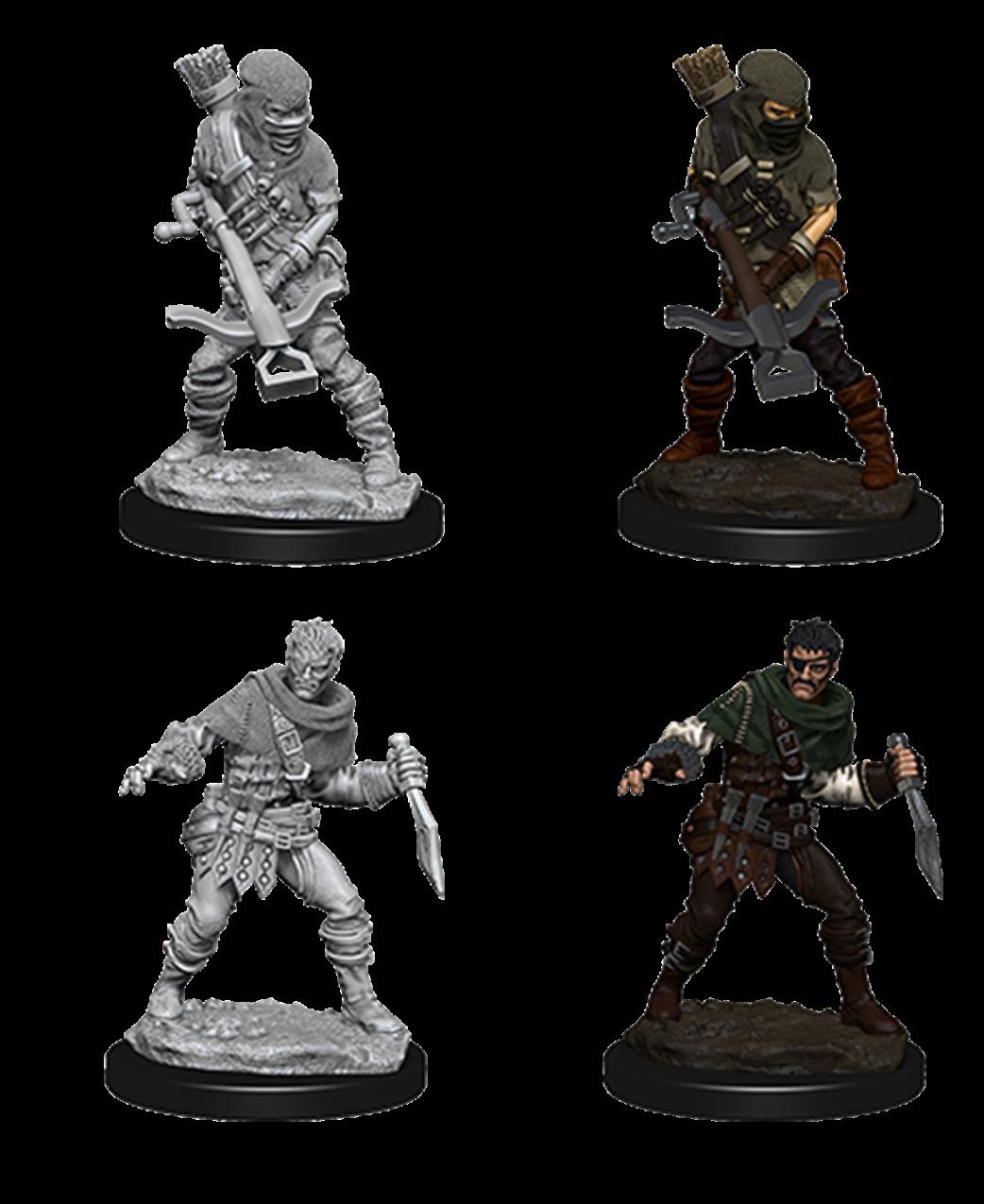 Wizkids  73098 Bandits: Pathfinder Deep Cuts Unpainted Miniatures