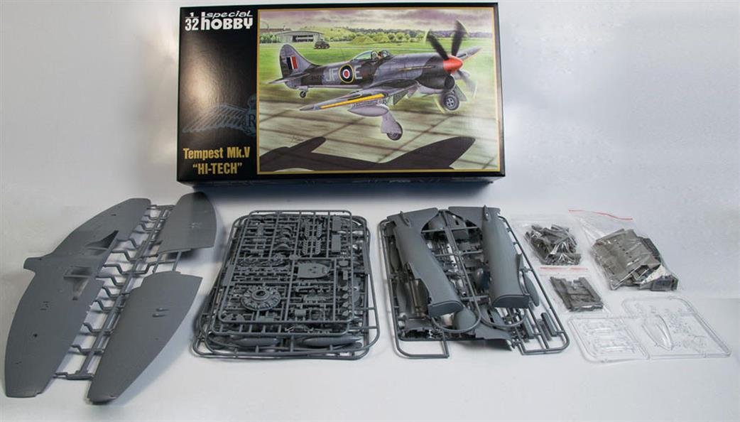 Special Hobby 1/32 32070 Hawker Tempest V RAF WW2 Ground Attack Hi Tech Plastic Kit