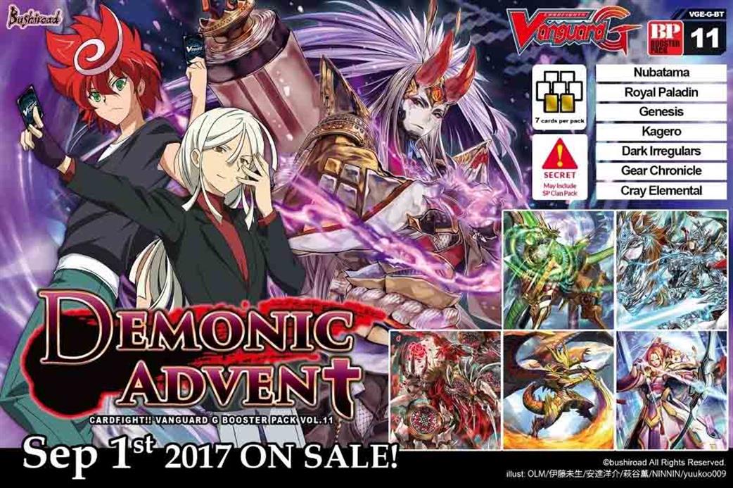 Bushiroad  VGE-G-BT11 CFV Demonic Advent Booster