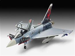 Revell 1/72 Eurofighter Typhoon Single Seater Model Set 63952Length 222mm	Number of Parts 85		Wingspan 155mmGlue and paints are required to assemble and complete the model (not included)