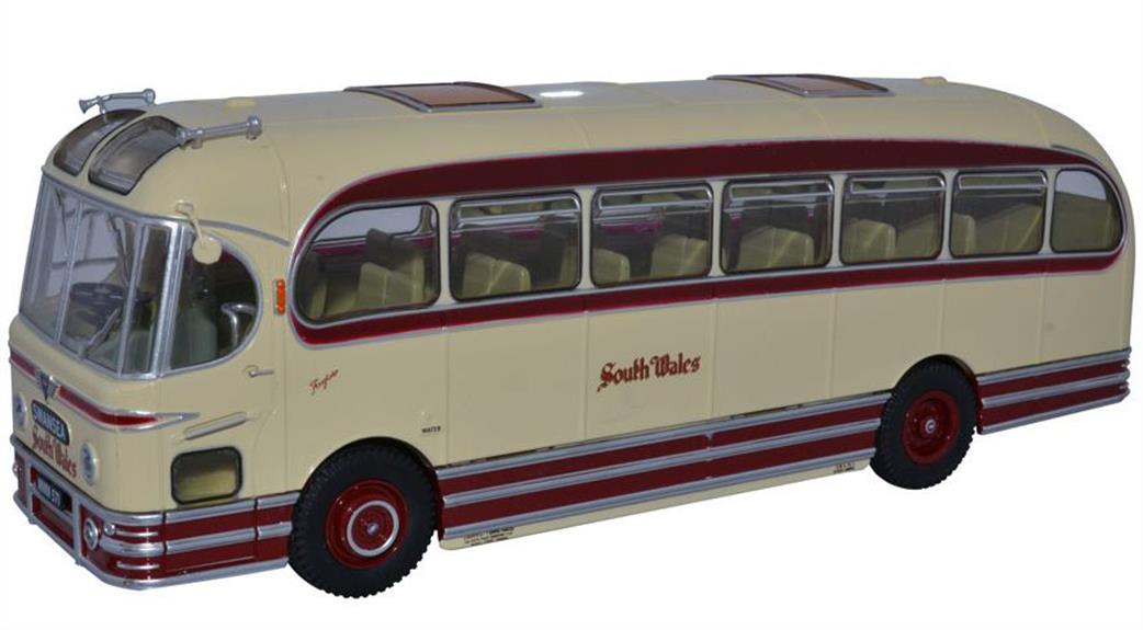 Oxford Diecast 43WFA001 Weymann Fanfare South Wales Bus Model Oxford 25 years Special Box  1/43