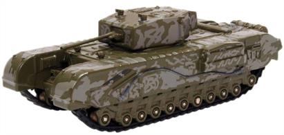 Oxford Diecast 1/76 Churchill Tank 142 RAC Tunisia 1943 76CHT003