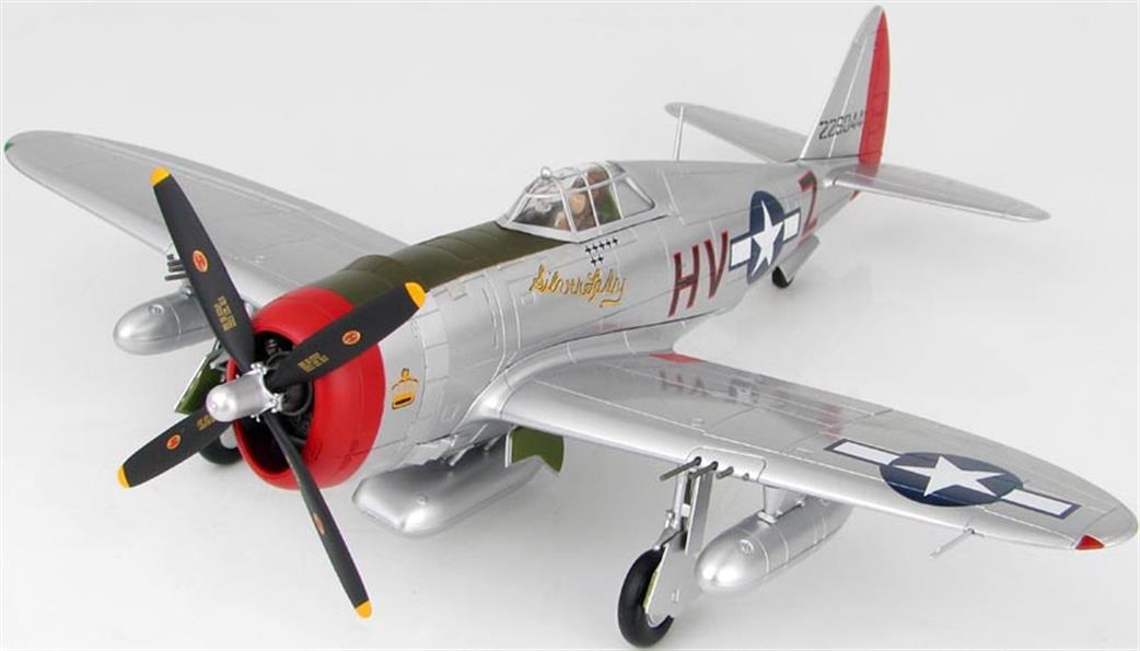 Hobby Master 1/48 HA8456 P-47D Silver Lady 42-26044, 61st FS/56 th FG, Boxted, May 1944