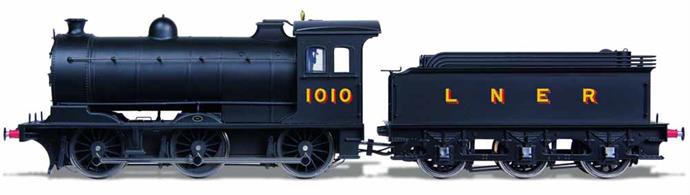Oxford Rail OO model of the LNER J27 class 0-6-0 goods engine 1010.Built for the North Eastern Railway the class was formed of 115 locomotives built between 1906 and 1922 and lasting well into the British Railways era. One example has survived in preservation.DCC Ready.