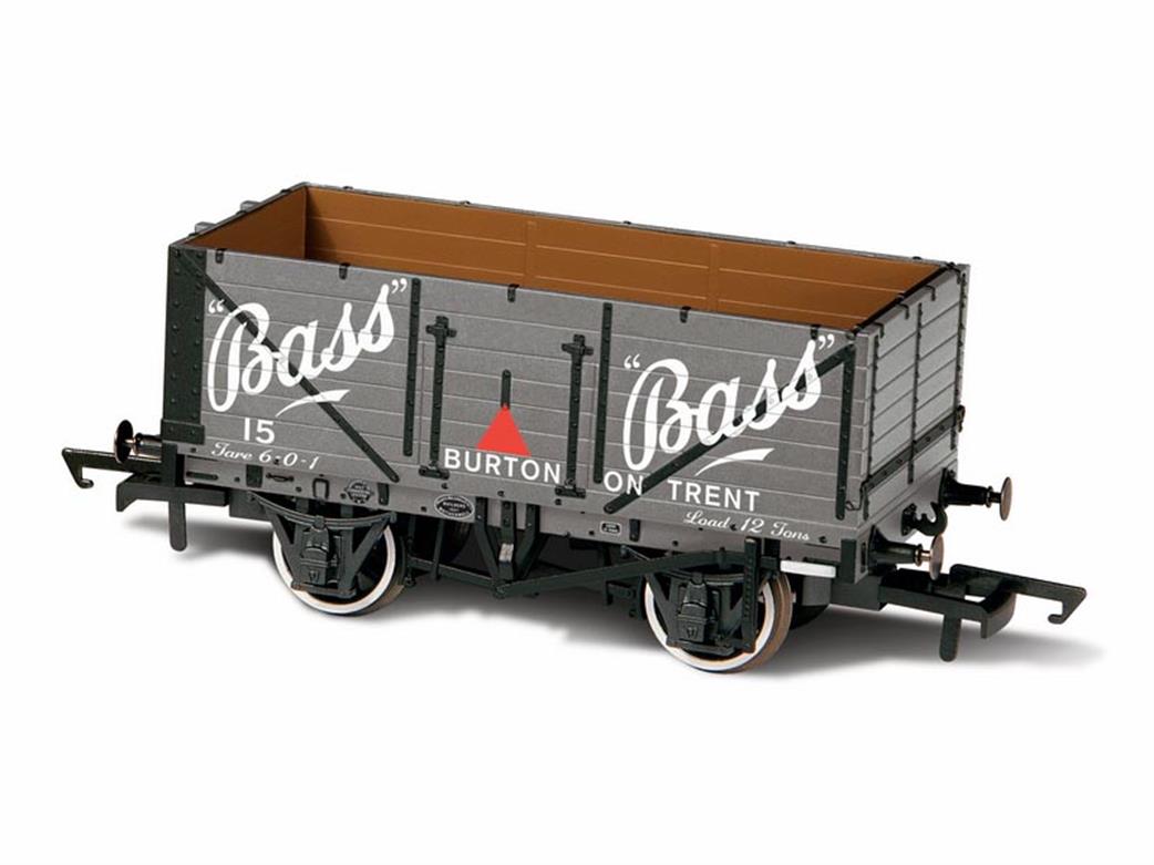 Oxford Rail OO OR76MW7033 Bass Burton on Trent No.15 7 Plank Wagon