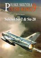 Sukhoi SU-7 &amp;SU20 - Polish Wings 9 9788389450968Number 9 in the Polish Wings series describes and illustrates all the Polish Sukhoi's, with full details of all the airframes and their fates, detailed description of color schemes and markings, as well as many color photos and color profiles.Author: Dariusz Karnas.Publisher: Stratus.Paperback. 56pp. 21cm by 29cm.