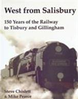 West from Salisbury 9780948975875A wonderful nostalgic and pictorial history of the last 150 years of the railway to Tisbury and Gillingham. Author: Steve Chislett &amp; Mike Pearce.Publisher: Millstream Books.Hardback. 160pp. 21cm by 28cm.