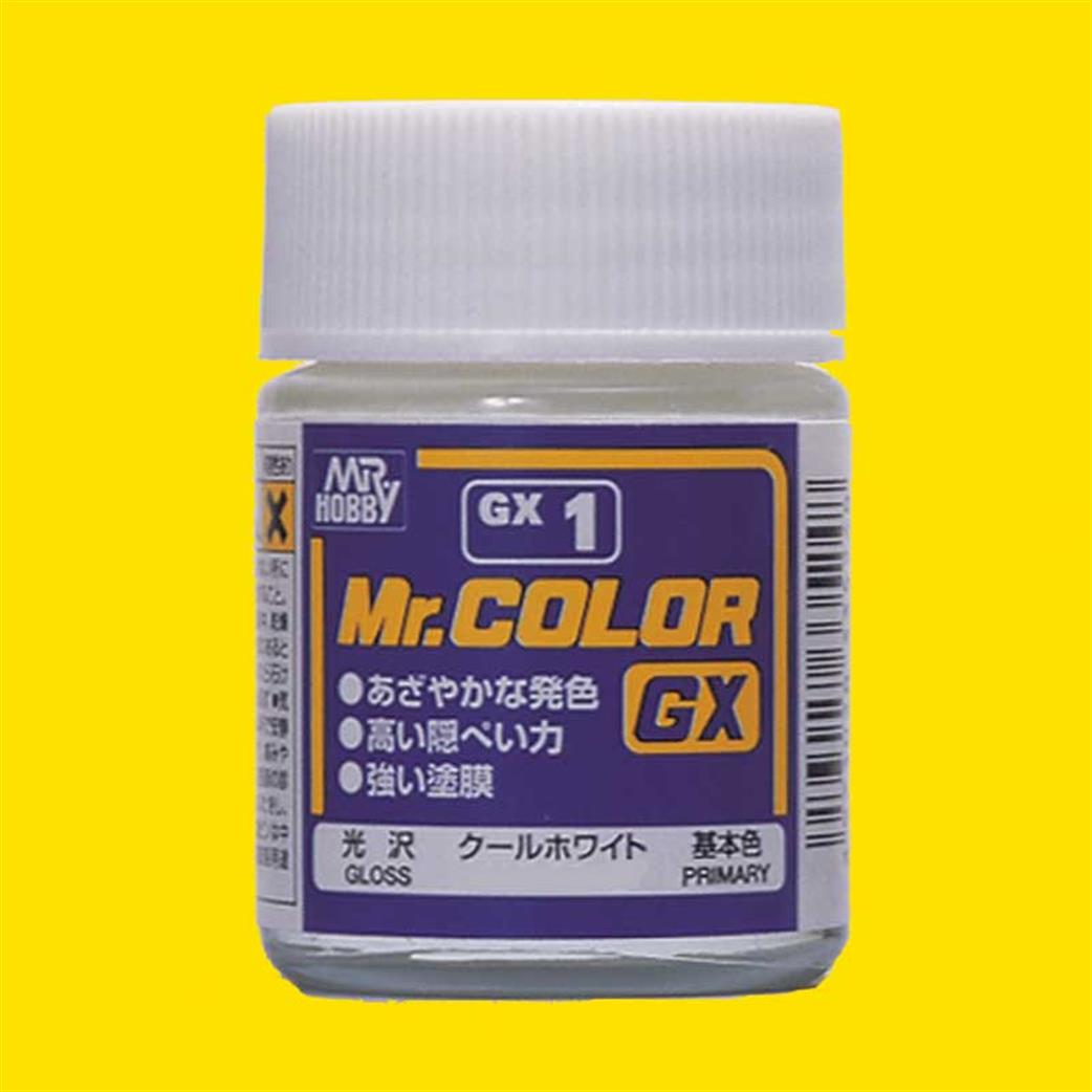 Gunze Sangyo  GX-4 Gloss Chira Yellow Mr Colour Paint 18ml