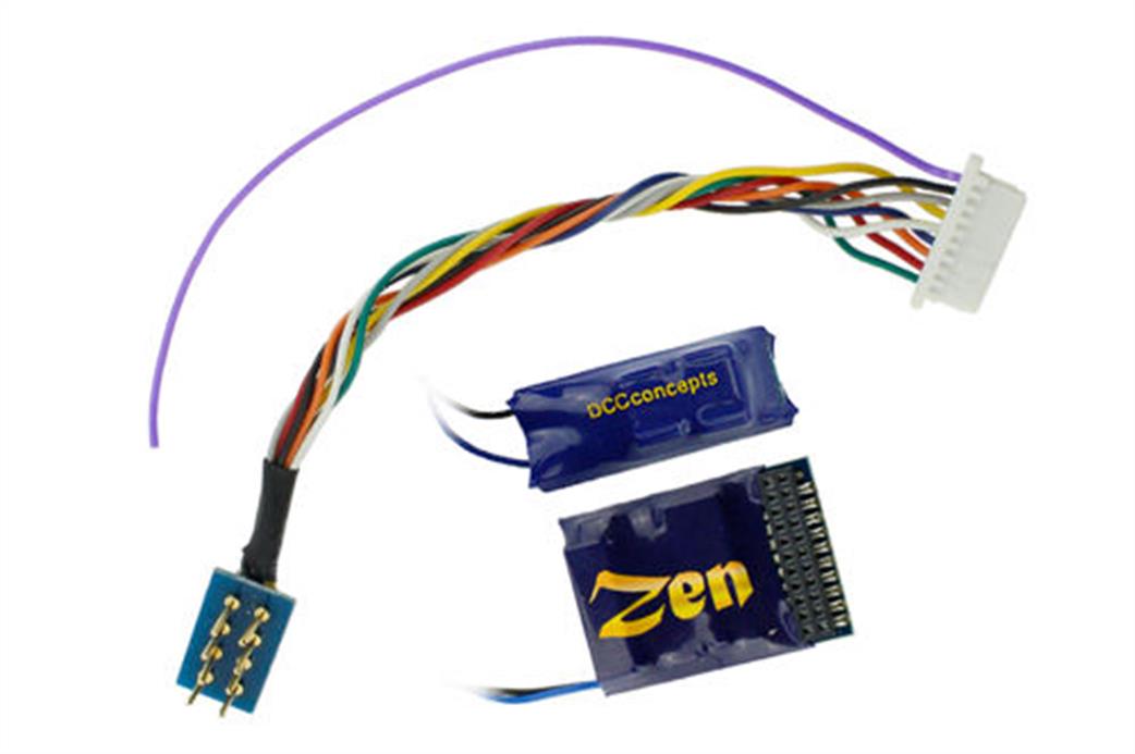 DCC Concepts  DCD-ZN218.6 Zen218 21 & 8 Pin 6 Function Decoder