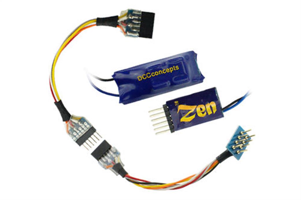 DCC Concepts  DCD-ZN68 Zen N68 6 & 8 Pin 2 Function Decoder with Stay Alive