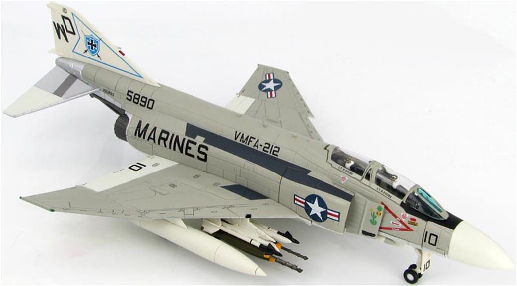 Hobby Master 1/72 HA1997 McDonnell Douglas F-4J Phantom 155890, VMFA-212, USMC, circa 1970s