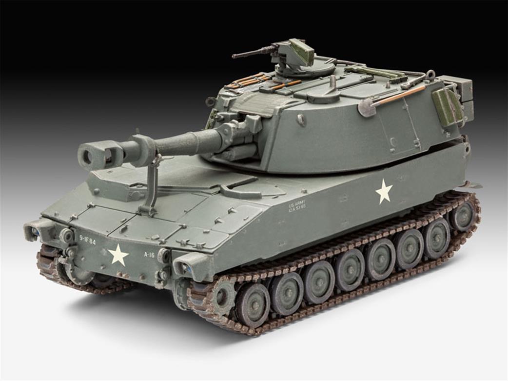 Revell 1/72 03265 M109 US Army SPG Kit