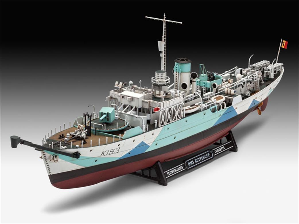 Revell 1/144 05158 Flower Class Corvette HMS Buttercup Plastic Kit
