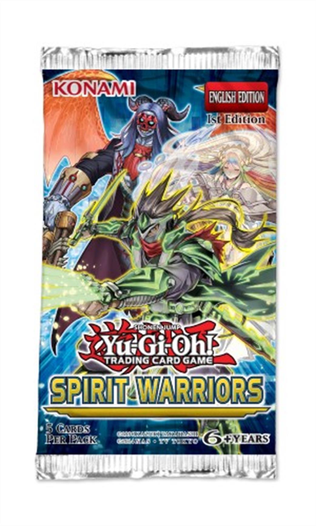 Konami  547809 Yu-Gi-Oh! Spirit Warriors Booster