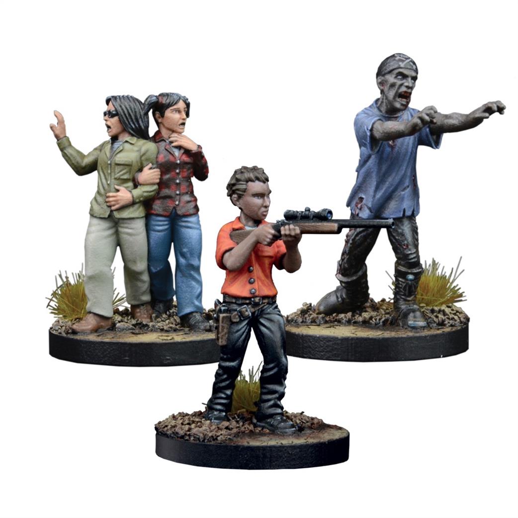 Mantic Games  MGWD120 Maggie Prison Defender Booster, The Walking Dead: AOW Game
