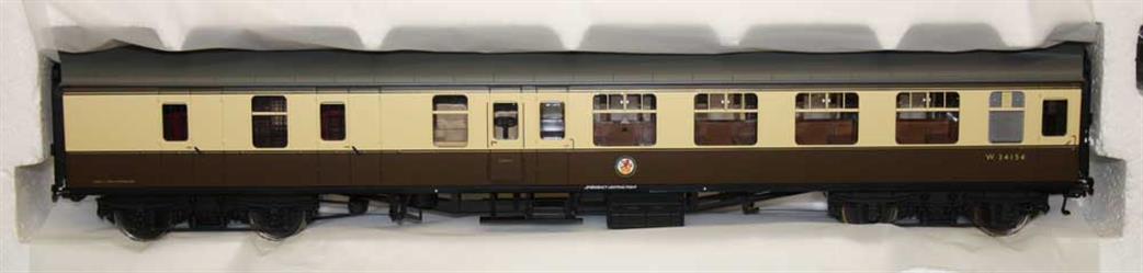 Dapol Lionheart Trains O Gauge 7P-001-006 BR Mk1 BSK Brake Second Coach WR Chocolate & Cream W34154