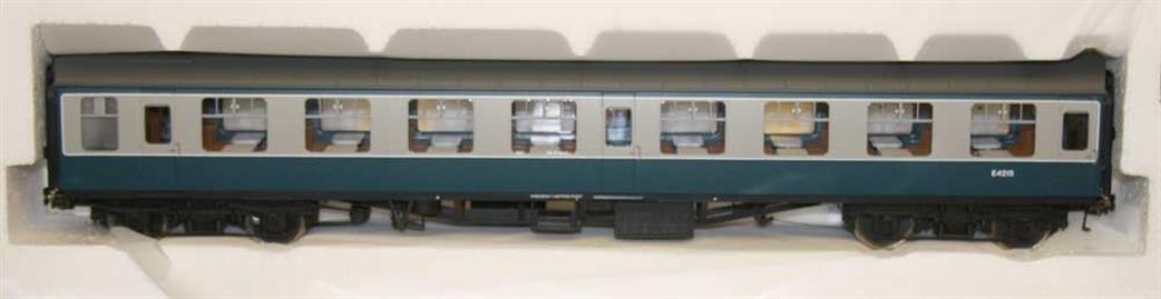 Dapol Lionheart Trains O Gauge 7P-001-105 BR Mk1 SO Second Open Coach Blue & Grey E4215