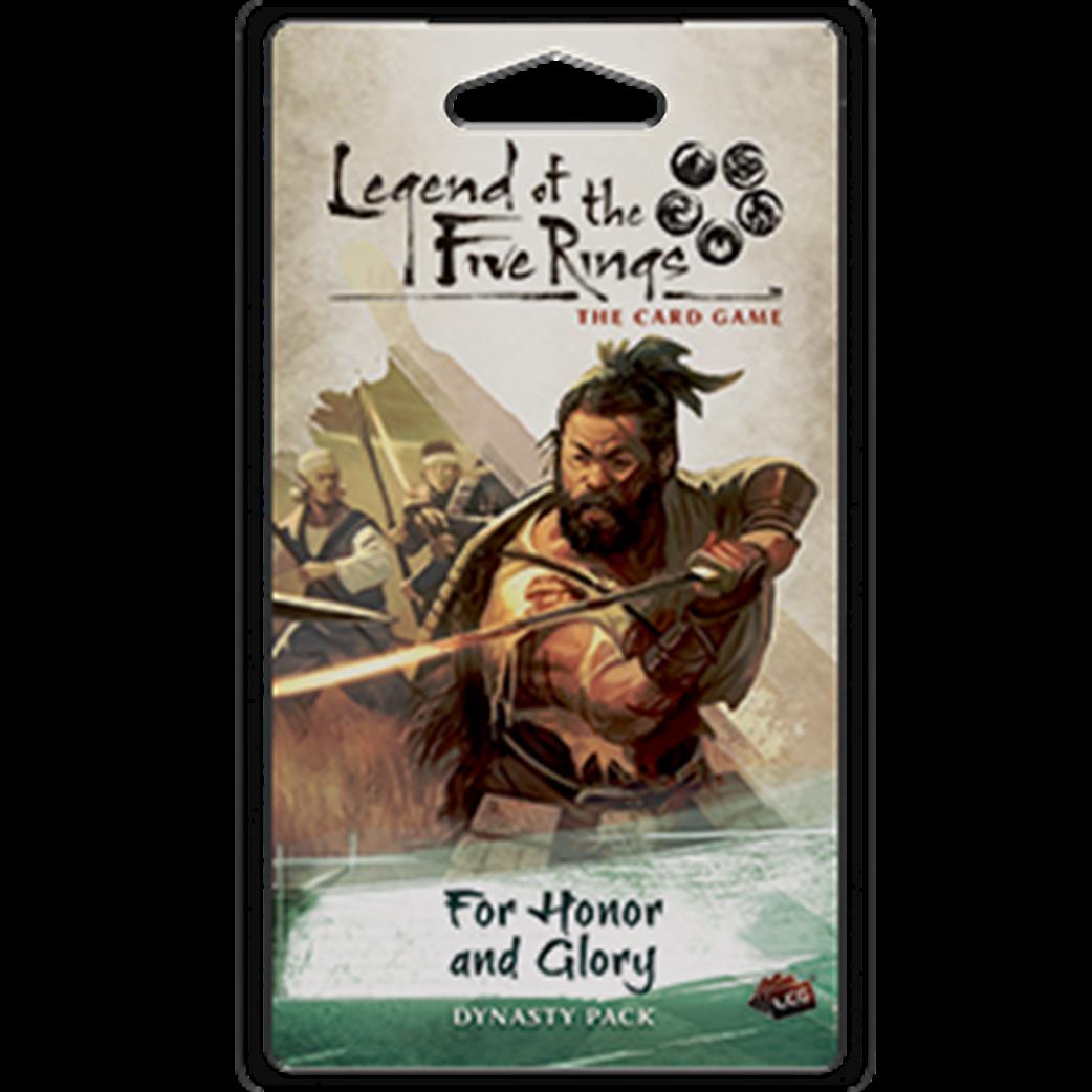 Fantasy Flight Games  L5C03 For Honor and Glory Dynasty Pack, L5R The Card Game