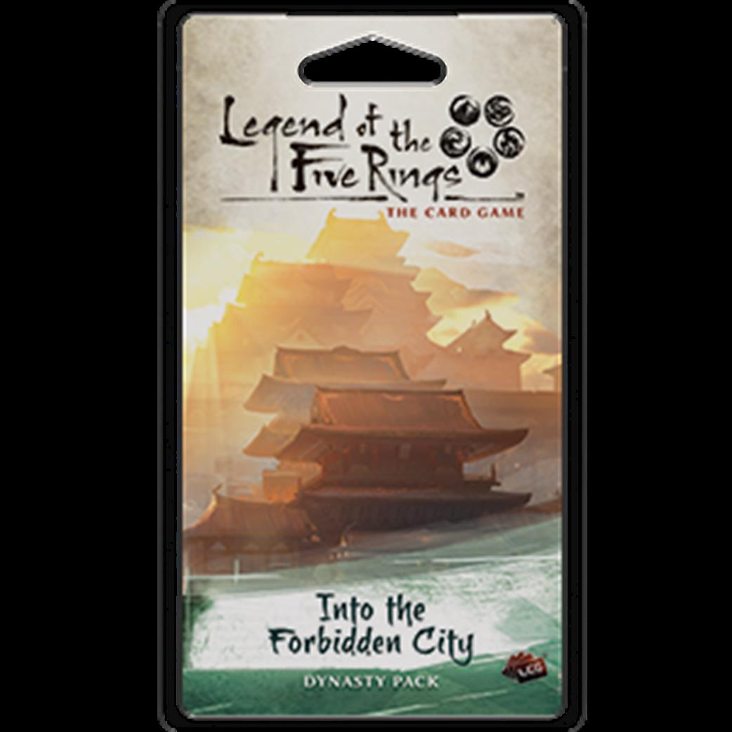 Fantasy Flight Games L5C04 Into the Forbidden City Dynasty Pack, L5R The Card Game