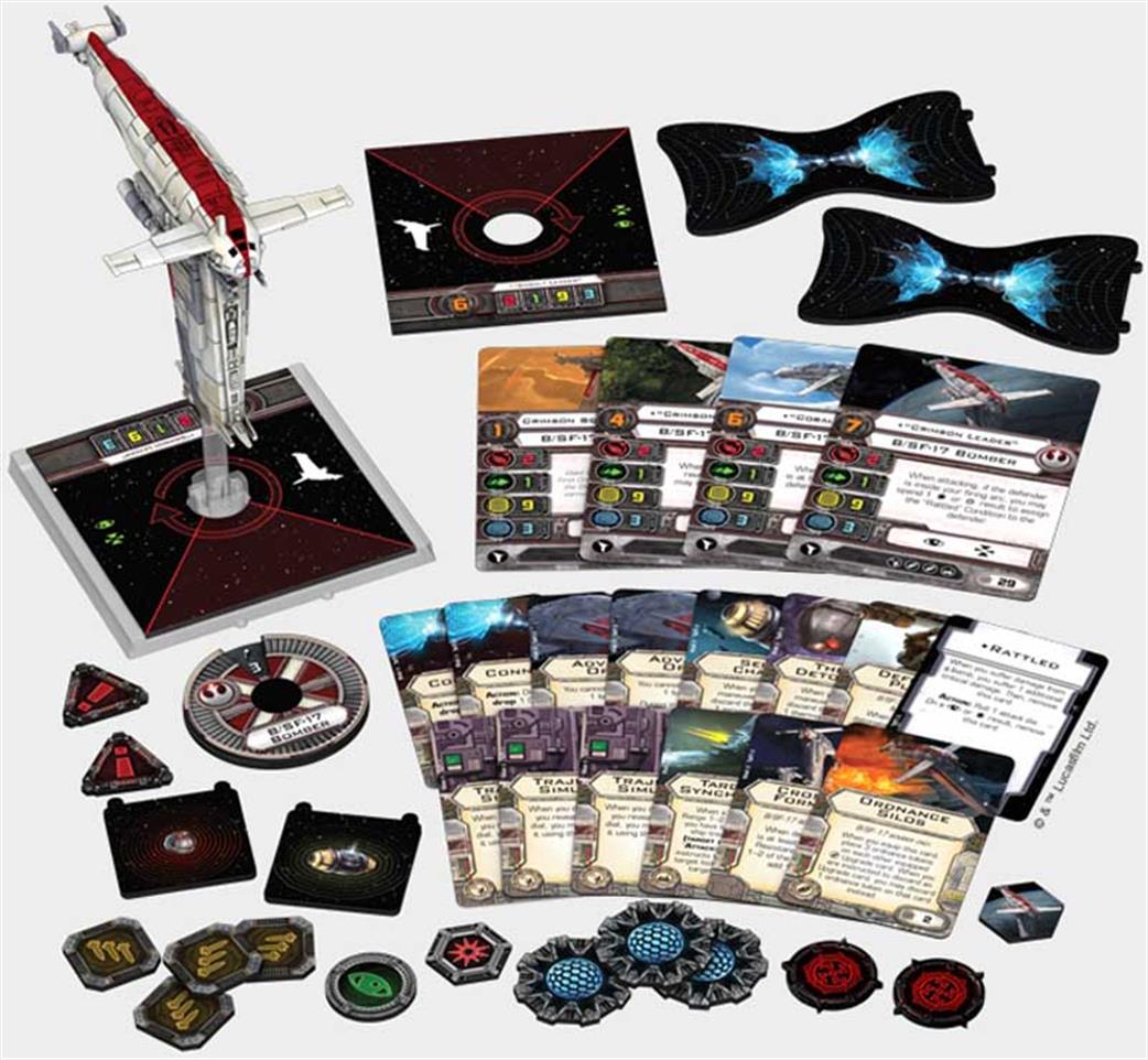 Fantasy Flight Games  SWX67 Resistance Bomber Expansion Pack from Star Wars X-Wing