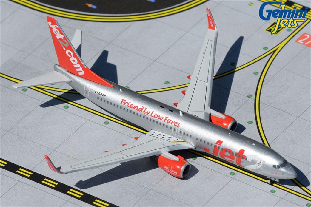 Gemini Jets 1/400 GJEXS1936 JET2.COM B737-800 REG G-GDFR