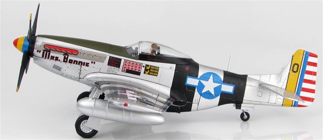 Hobby Master 1/48 HA7738 P-51K Mustang Mrs Bonnie flown by Lt. Col. Bill Dunham, Deputy CO/348 FG, Okinawa, August 1945