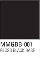 Mission Model Paints Gloss Black Base for Chrome Acrylic Paint 30ml MMGBB-001