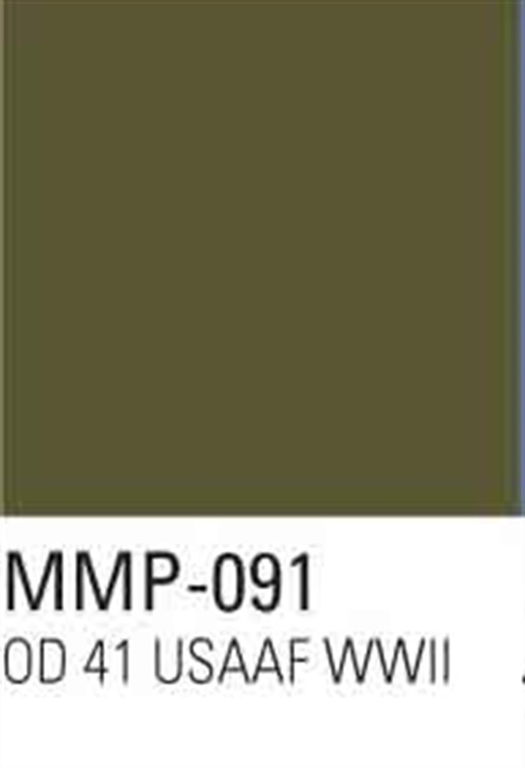 Mission Model Paints MMP-091 Olive Drab 41 USAAF WWII USAF Acrylic Paint 30ml