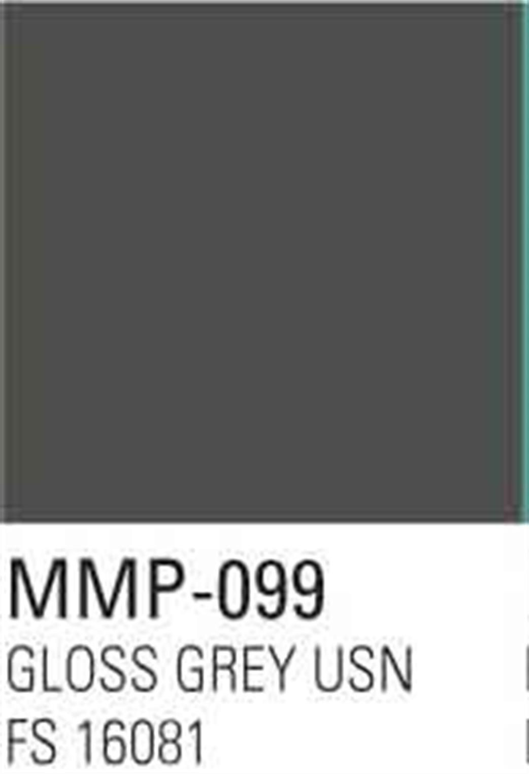 Mission Model Paints MMP-099 Gloss Grey US Navy FS 16081 Acrylic Paint 30ml