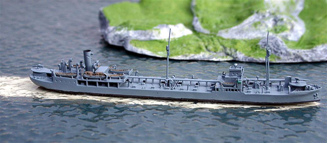 Saratoga Model Shipyard 1/1250 SMY18 USS Salinas AO.19 1941-46