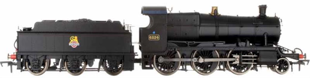 Dapol OO 4S-043-014 BR 5377 ex-GWR Churchward 43xx Class 2-6-0 Mogul Plain Black Early Emblem