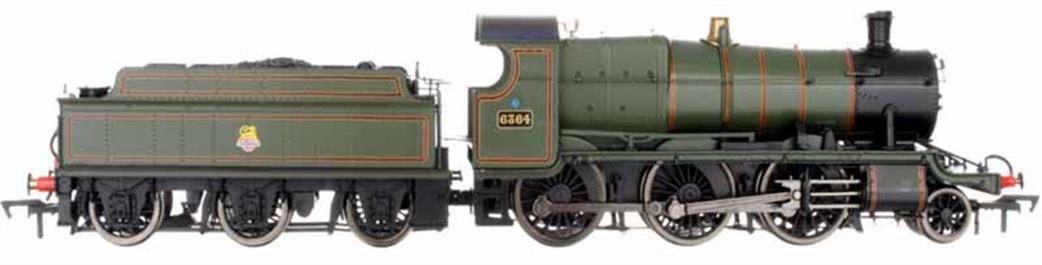 Dapol OO 4S-043-005 BR 6364 ex-GWR Churchward 43xx Class 2-6-0 Mogul British Railways Lined Green with Early Emblem