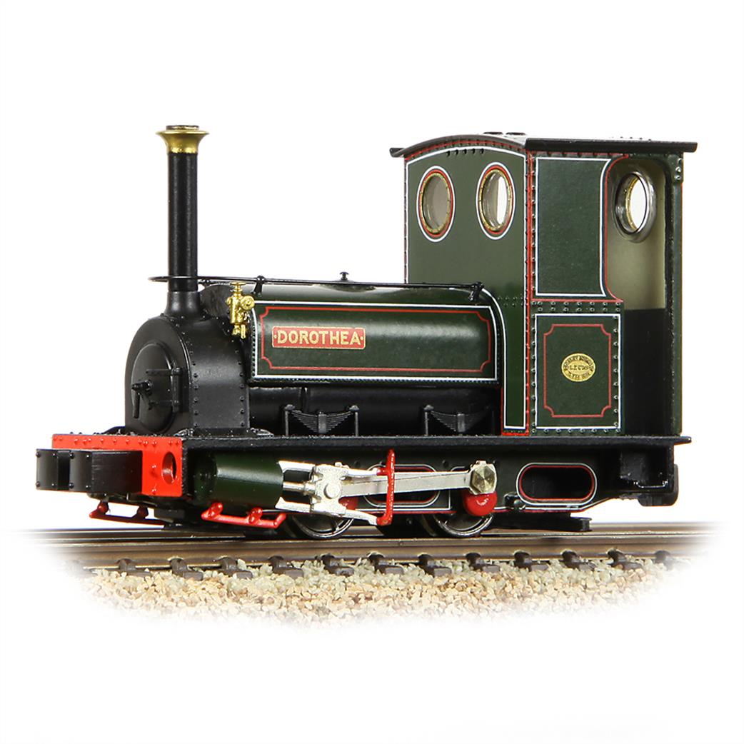 Bachmann OO9 391-053 Quarry Hunslet 0-4-0ST Dorothea Dorothea Quarry Lined Green