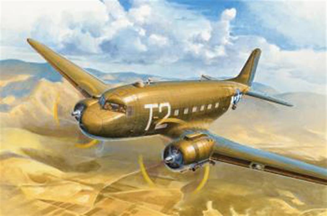 Hobbyboss 1/72 87264 US C-47A Skytrain Aircraft Kit