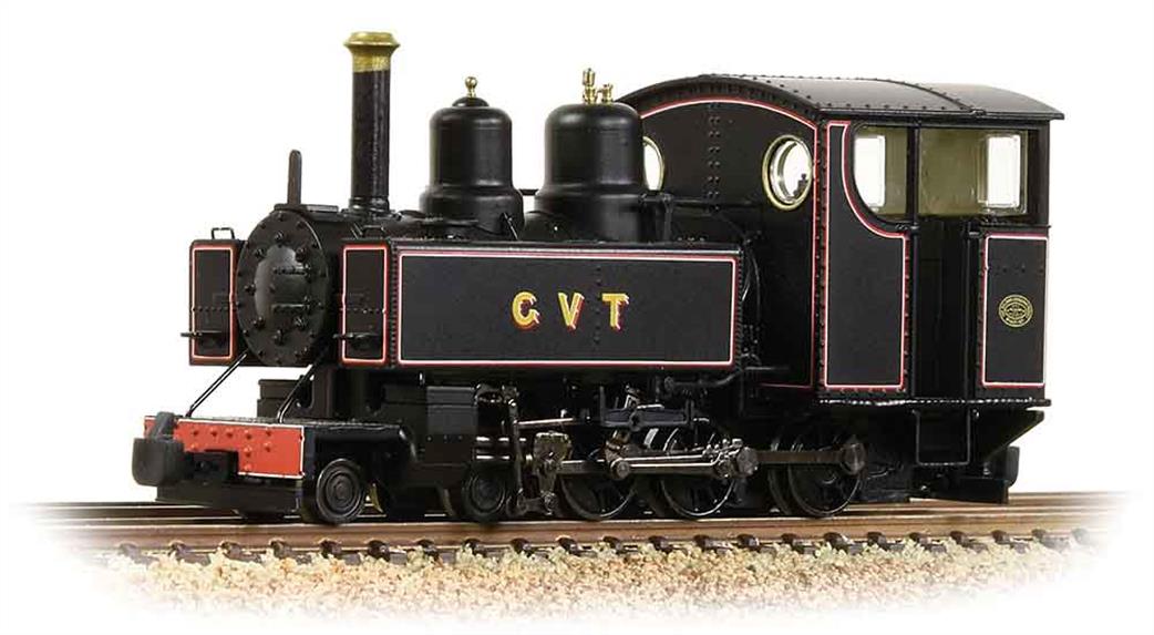 Bachmann OO9 391-029 Glyn Valley Tramway wx-WD Baldwin 4-6-0T Locomotive GVT Lined Black