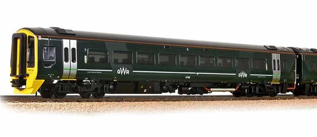 Bachmann OO 31-519 Great Western 158766 Class 158 2 Car DMU GWR Green Livery