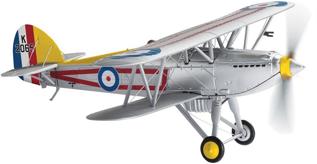 Corgi 1/72 AA27304 Hawker Fury K2065 1 Squadron RAF Tangmere C Flight Ldr RAF 100
