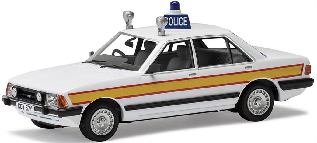 Corgi 1/43 VA12411 Ford Granada Mk2 2.8i GL, Sussex Constabulary Police Car