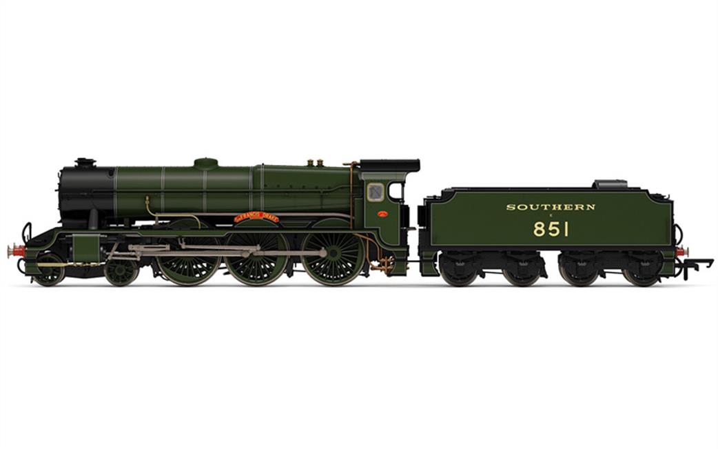 Hornby R3634 SR Lord Nelson Class 4-6-0 851 Sir Francis Drake OO