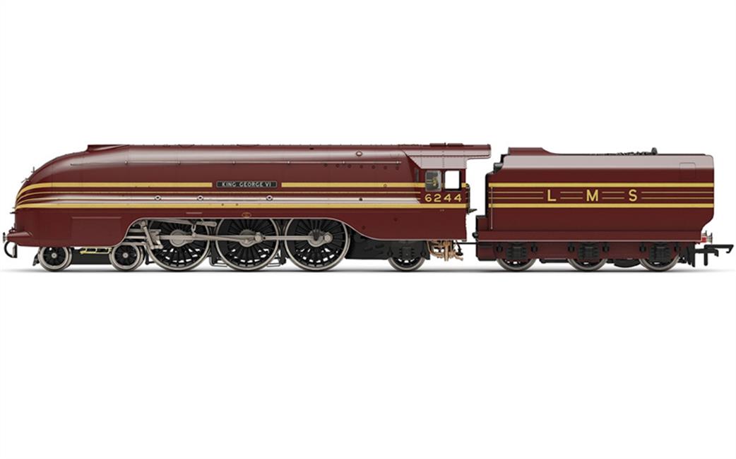Hornby R3639 LMS Coronation Class 4-6-2 6244 King George VI OO
