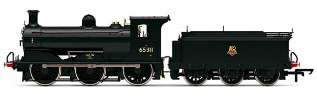 A new and detailed model of the North British Railway C class 0-6-0 goods engines finished in British Railways black livery as 65311 Haig with the early lion over wheel emblem.