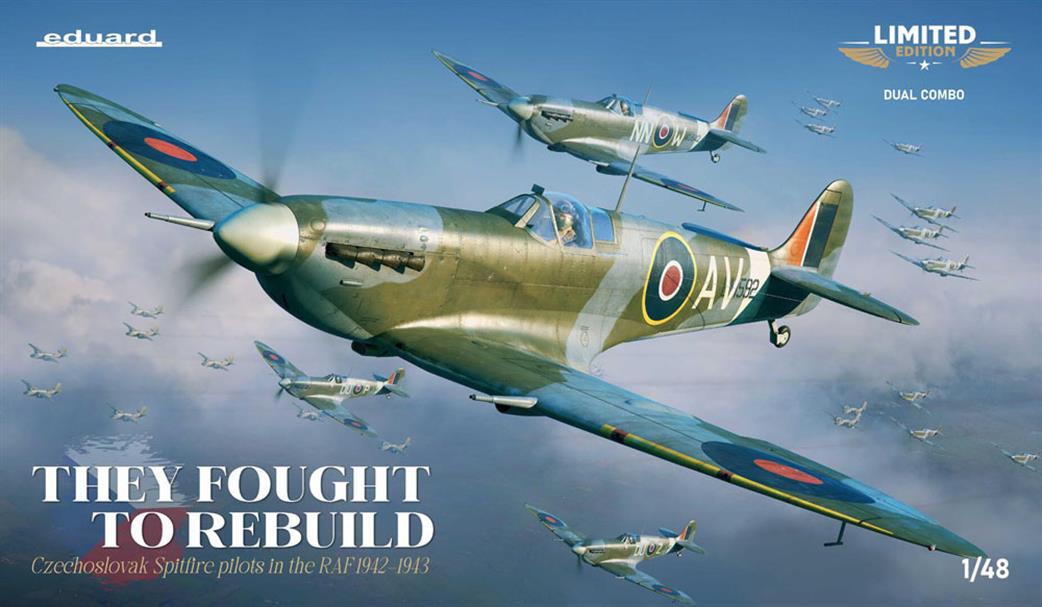 Eduard 1/48 11180 They Fought to Rebuild Limited Edition Dual Combo Plastic kit