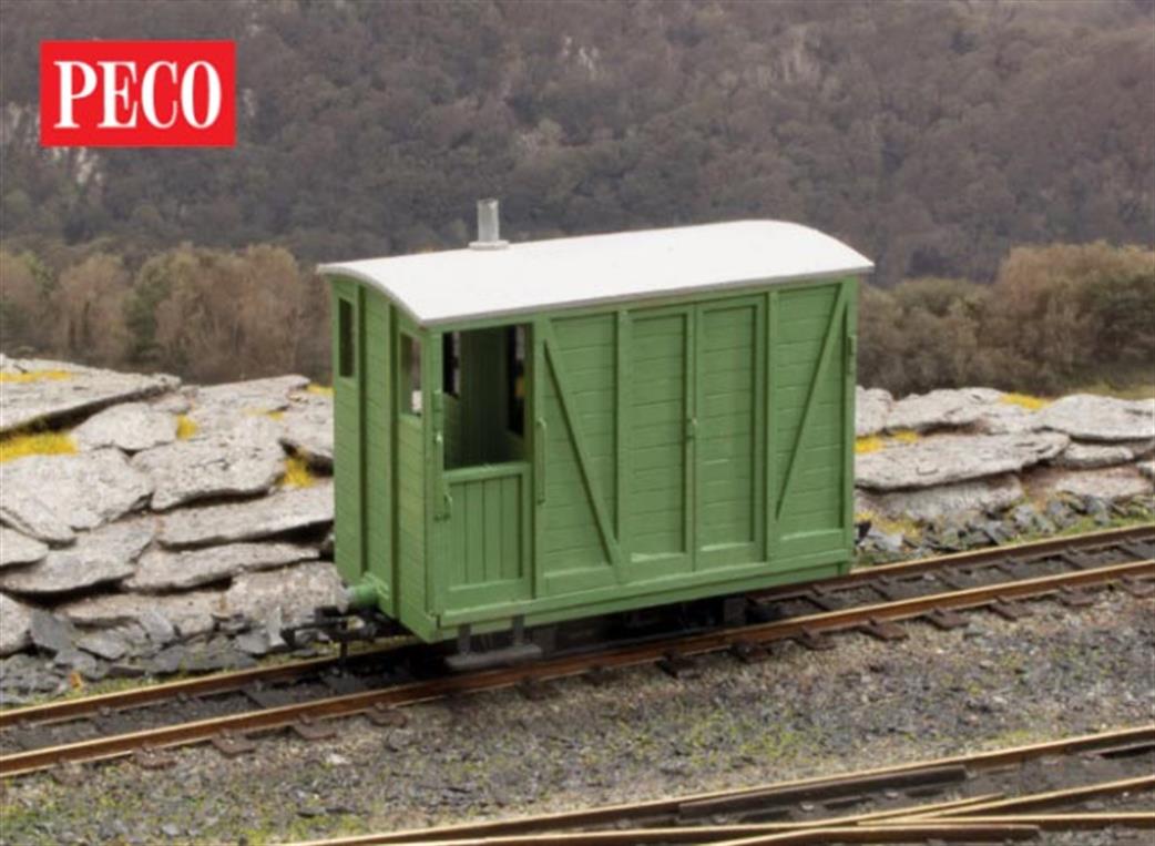 Peco NG7 OR167 GVT Brakevan Laser-cut kit (NG7)