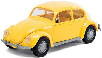 Airfix Quickbuild VW Beetle Yellow Clip together Block Model J6023Airfix QUICK BUILD is an exciting range of simple, snap together models suitable as an introduction to modelling for kids (ages 5 and up), or as a bit of construction fun for the more experienced modeller.