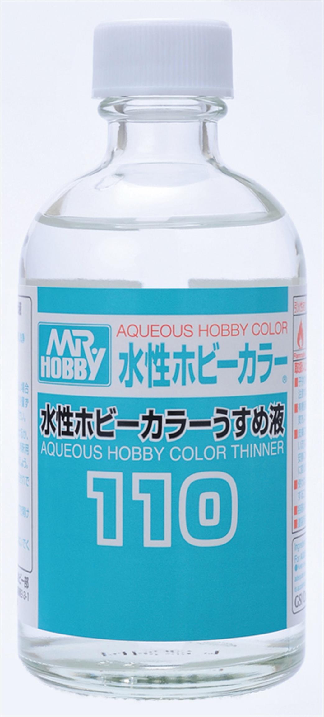 Gunze Sangyo  T110 Mr Hobby Acrylic Thinners 110ml Bottle